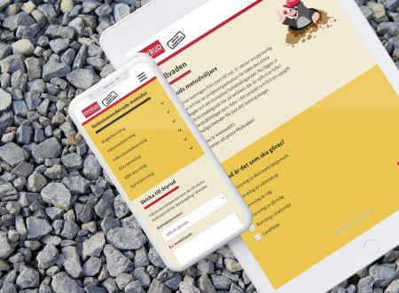 Metodväljare, där kunden matar in data och får ut föreslagna metoder och kontaktpersoner.